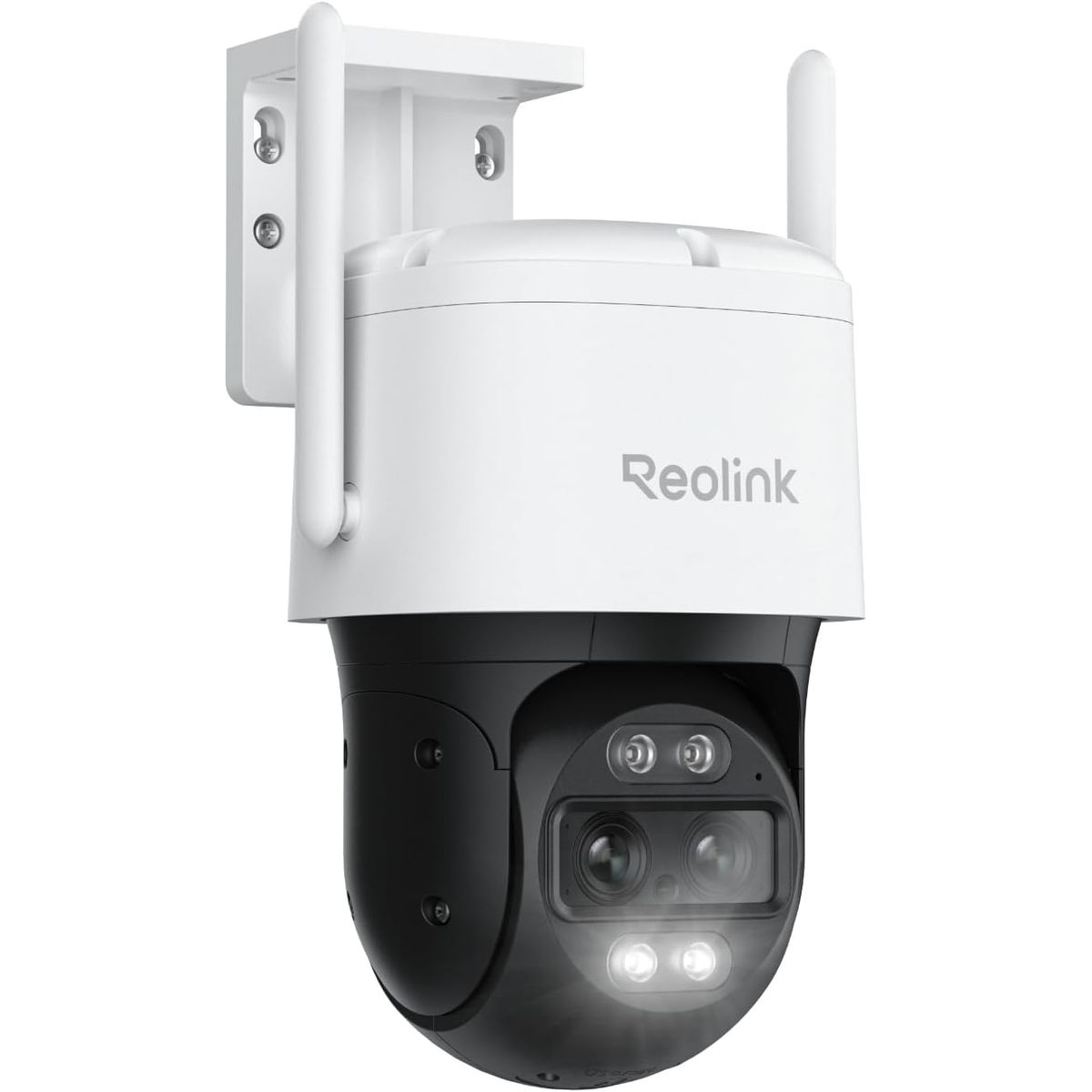 REOLINK - Cámara de seguridad exteriores - TrackMix WiFi + Panel Solar