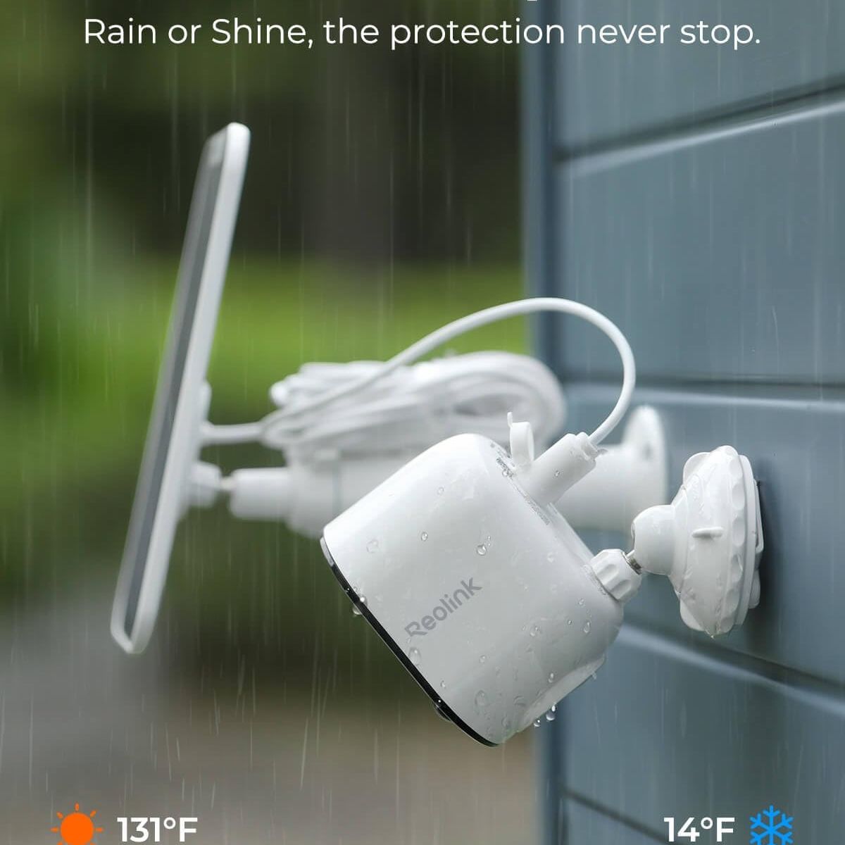 REOLINK - Camara de seguridad WiFi - Argus 3 Pro Reolink + Panel Solar