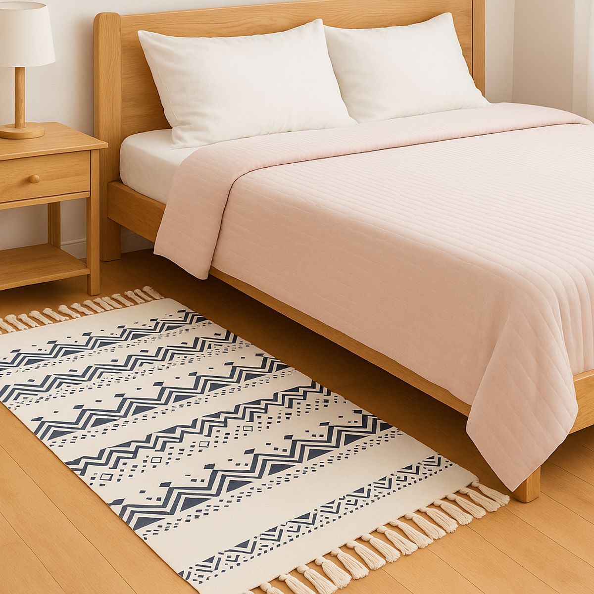ARMONIA - Tapete Lino Grueso 60x130cm Estilo Étnico 744