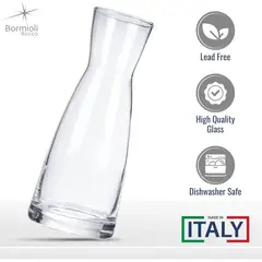 BORMIOLI - Jarra Florero De Vidrio Multiuso 1L - Ypsilon