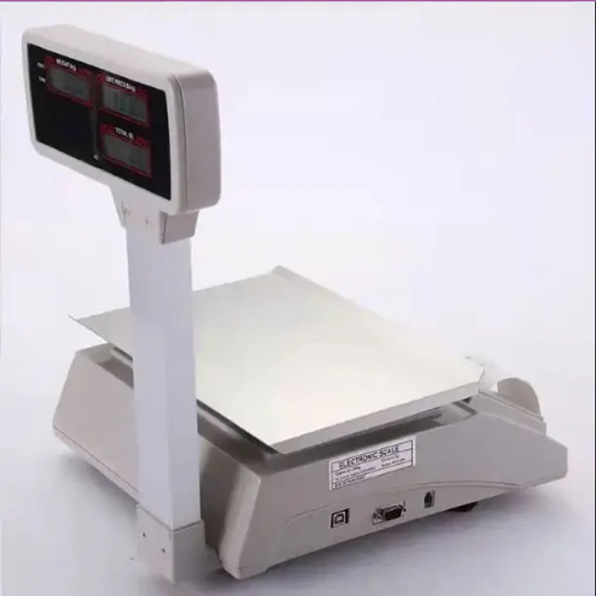 GENERICO - Balanza Digital Genérica 828b 40kg Mesa Lcd Mástil