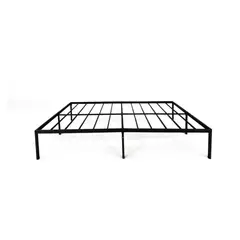 AIRHOUSE - Cama Metálica Queen 2,5 plaza 200x150x35,6cm Negro