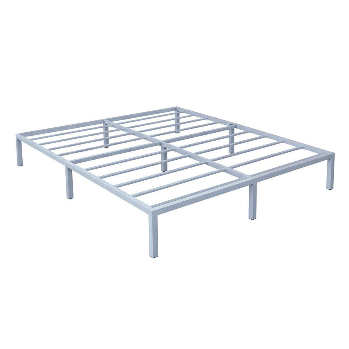 AIRHOUSE - Base de Cama Metálica Queen 200x150x36 Gris Airhouse