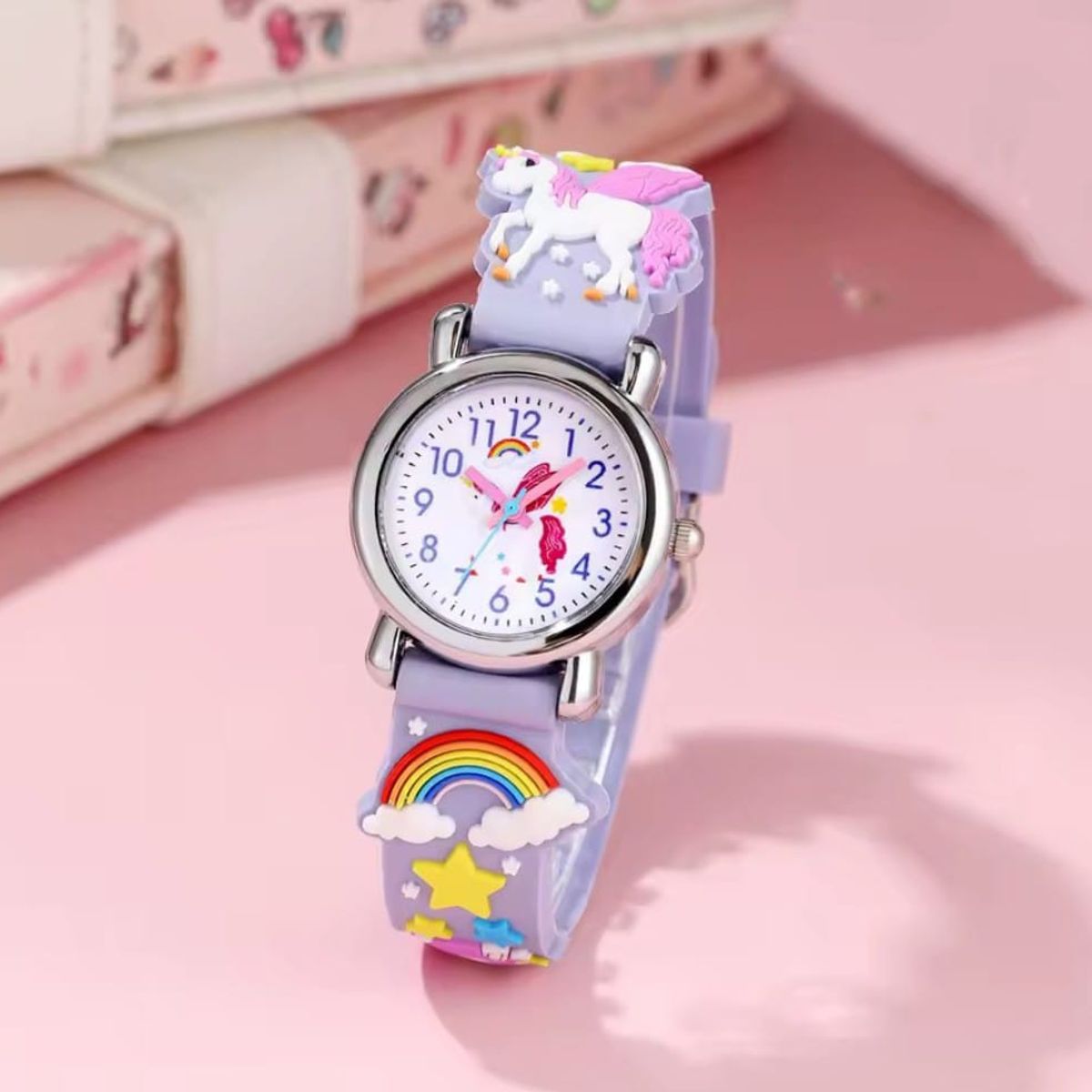 GENERICO - Reloj lindo de silicona para niña