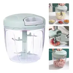 GENERICO - Picador Cortador De Verduras Rallador Manual Giratorio