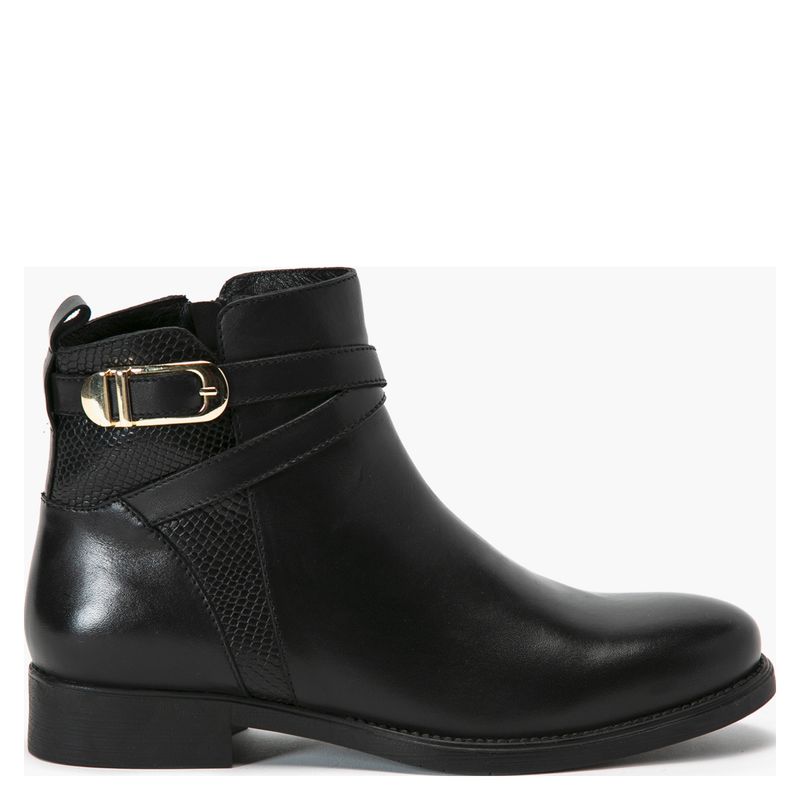 GACEL Botín Mujer Cuero Negro | falabella.com