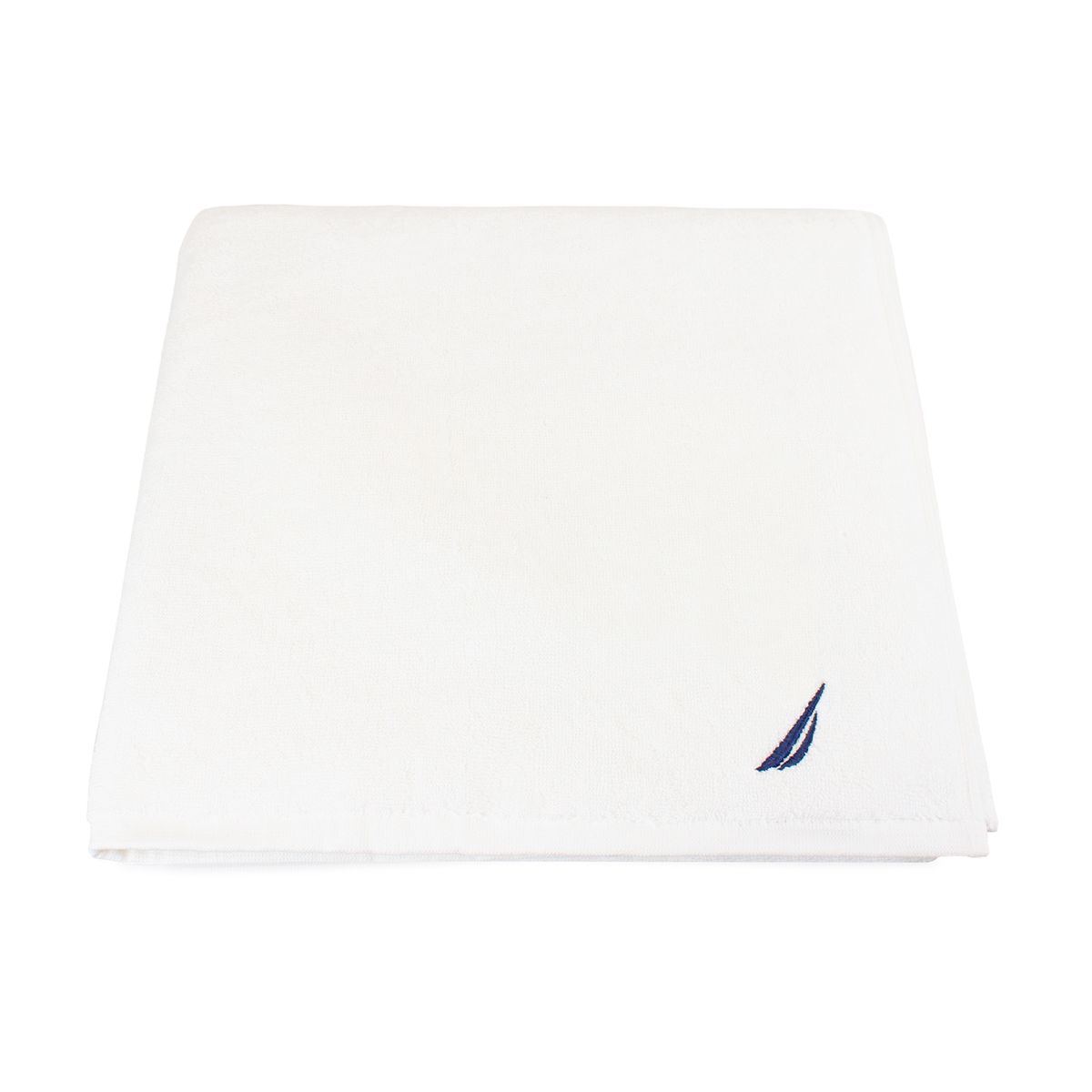 NAUTICA - Pack 2 Toallas de Baño Nautica Home 100% algodón alta calidad 76x152cm blanca