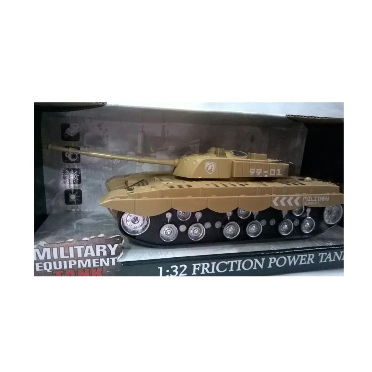 OEM - Juguete Carro Camion Tanque De Guerra Militar Especial