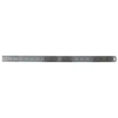 PACIFIC - Regla Metálica Profesional 50 cm con Funda Plástica - SC