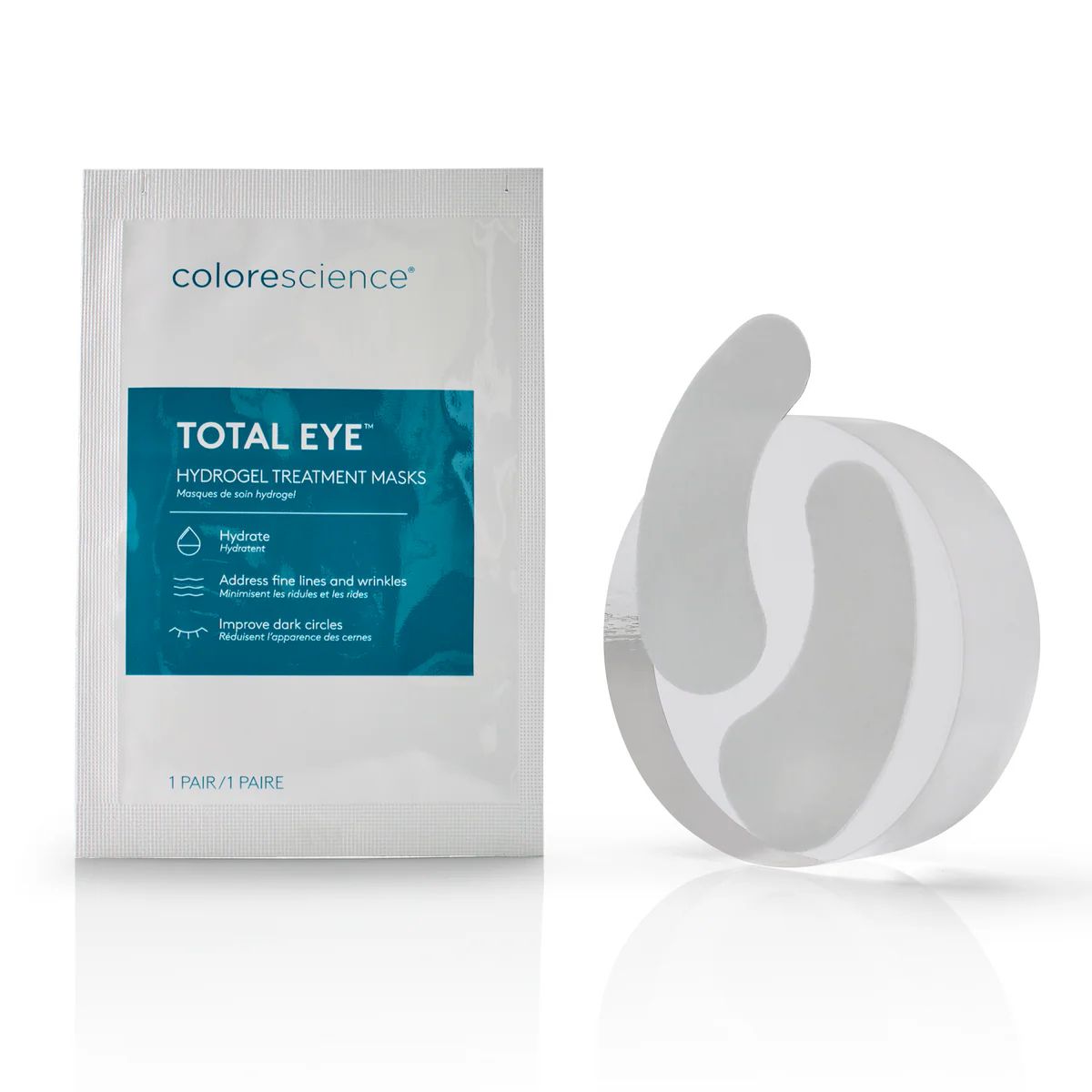 COLORESCIENCE - Mascarillas de tratamiento Total Eye Hydrogel - COLORESCIENCE