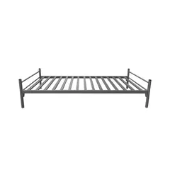 AIRHOUSE - Cama Metálica Single 1 plaza 200x90x456cm Gris