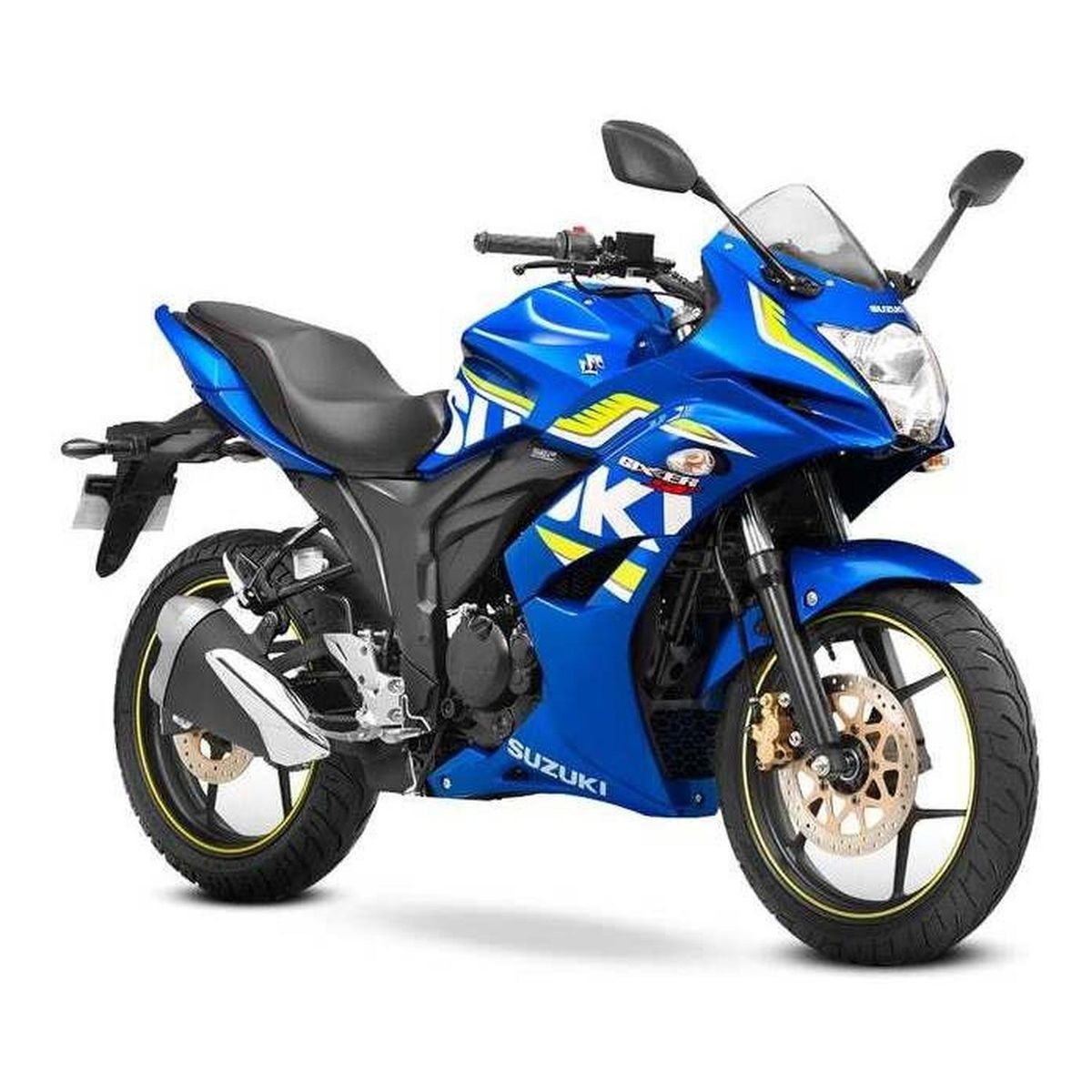 GENERICO - Tapabarro Delantero Moto Suzuki Gixxer 150 Sf - Di Antigua - Negro