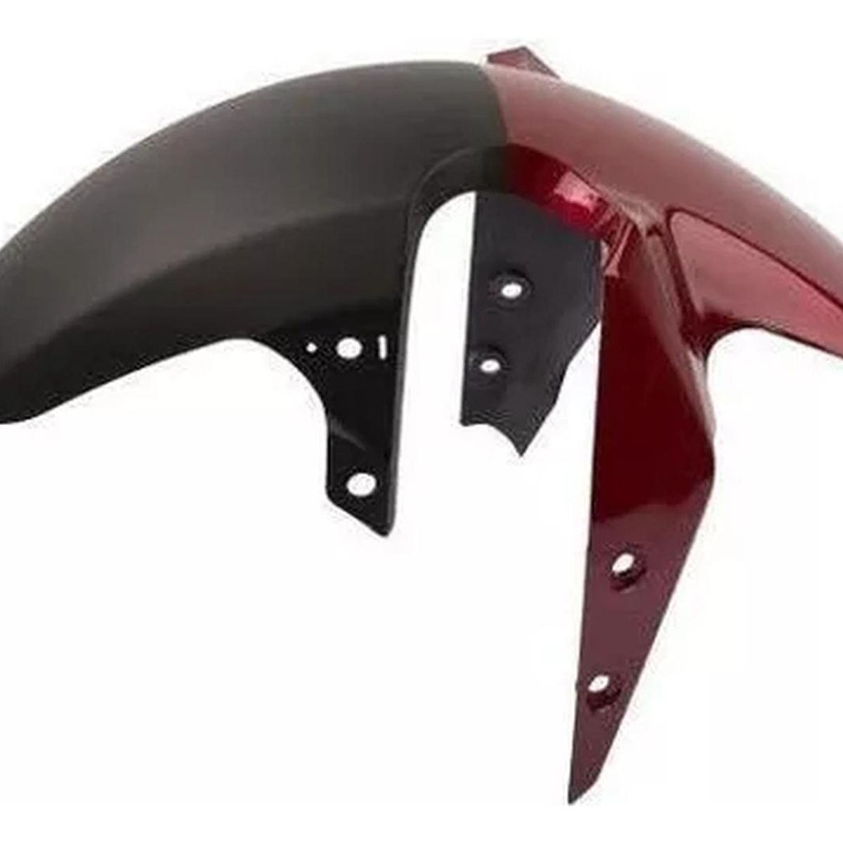 GENERICO - Tapabarro Delantero Rojo Moto Honda Cb190r - Modelo Antiguo