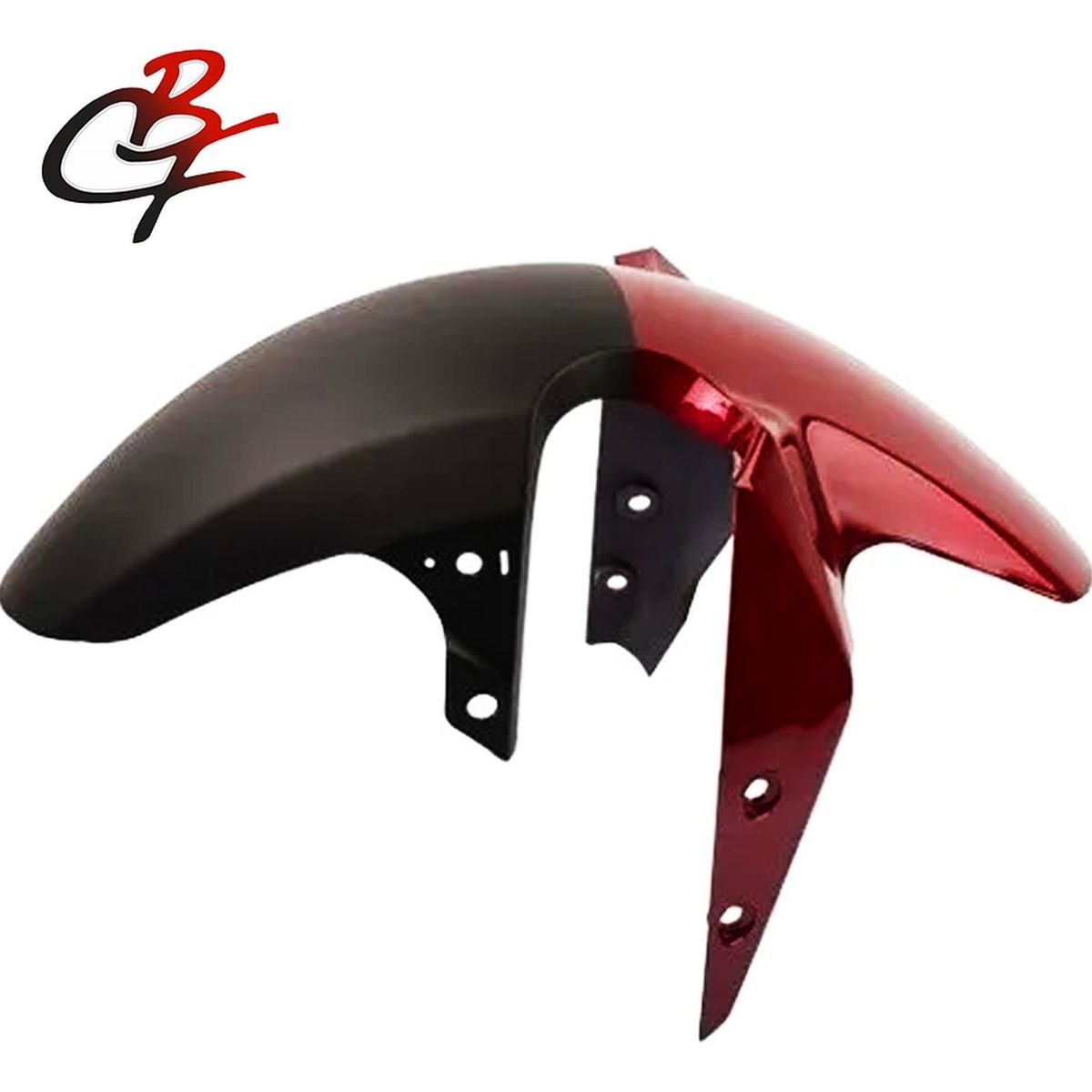 GENERICO - Tapabarro Delantero Para Moto Honda Cb190r Antigua - Rojo