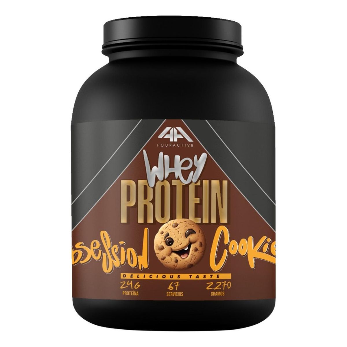 4ACTIVE - 4A Whey protein 5 lb Delirium Chocolate