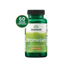 SWANSON - Bromelain 500 mg 60 Veg Caps Bromelain 500 mg 60 Veg Caps