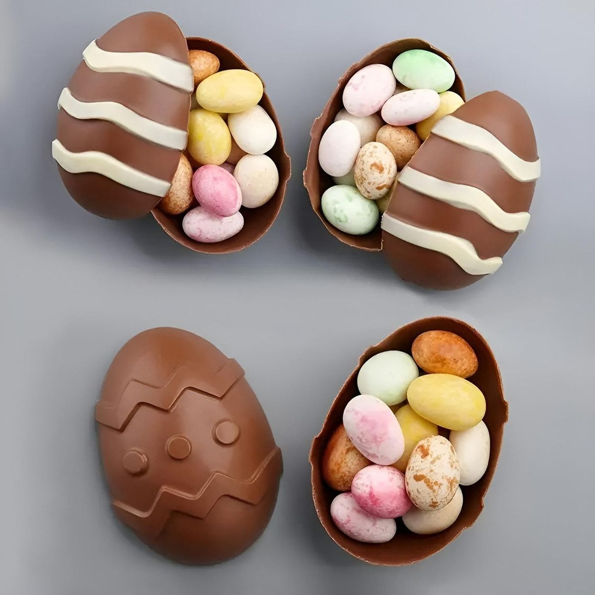 PASTELERIUSCL - Moldes Chocolate Silicona Huevo Molde Chocolate Huevo Pascua Moldes De Silicona Repostería Pascua