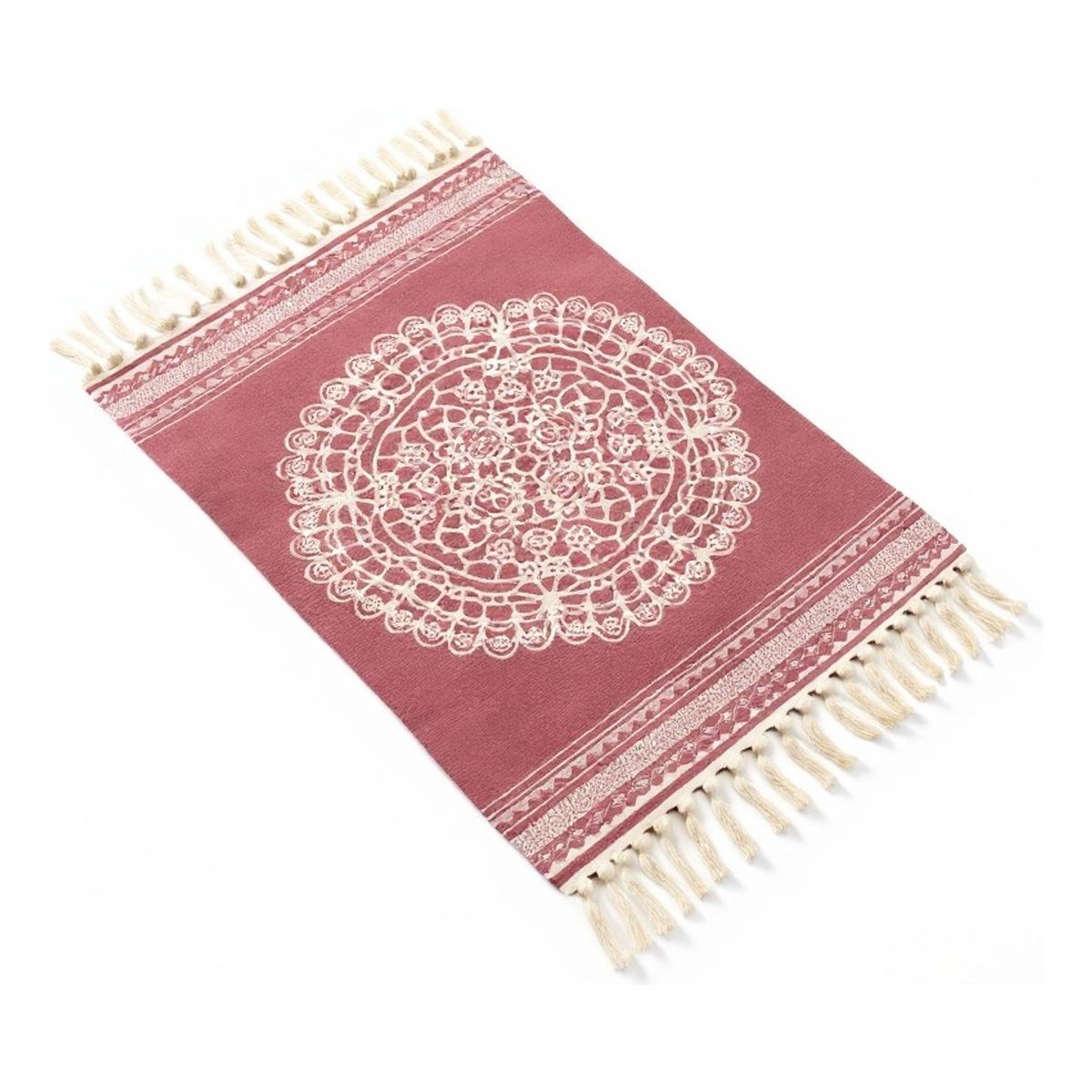 ARMONIA - Bajada de Cama Lino Estilo Elegante 60x90cm 740