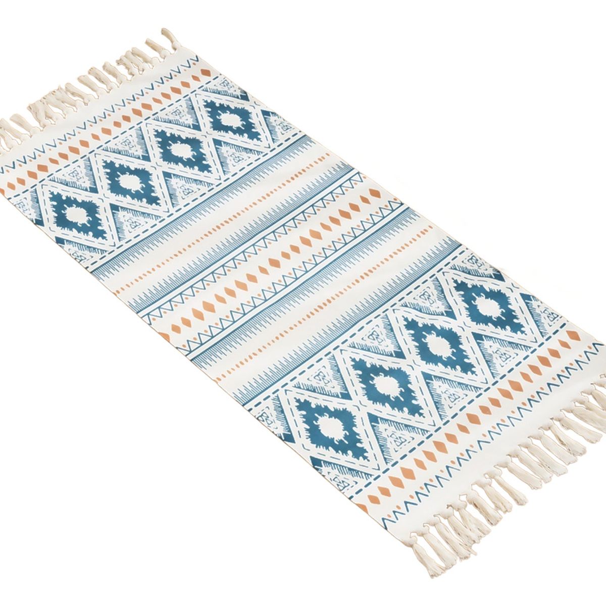 ARMONIA - Bajada de Cama Lino 60x130cm Decorativa Multicolor 743