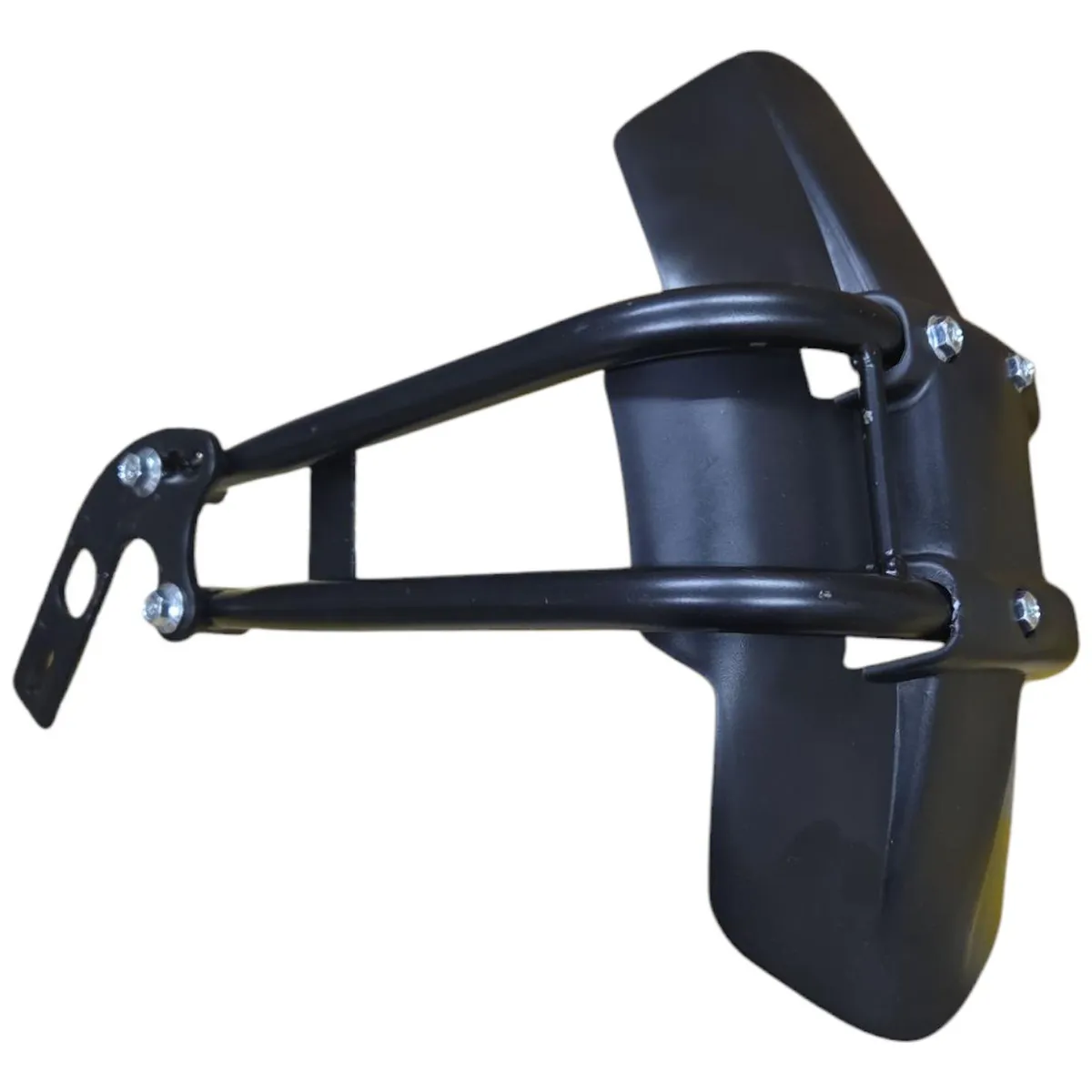GENERICO - Tapabarro Trasero Moto Kawasaki Ninja 300400500 Metálico