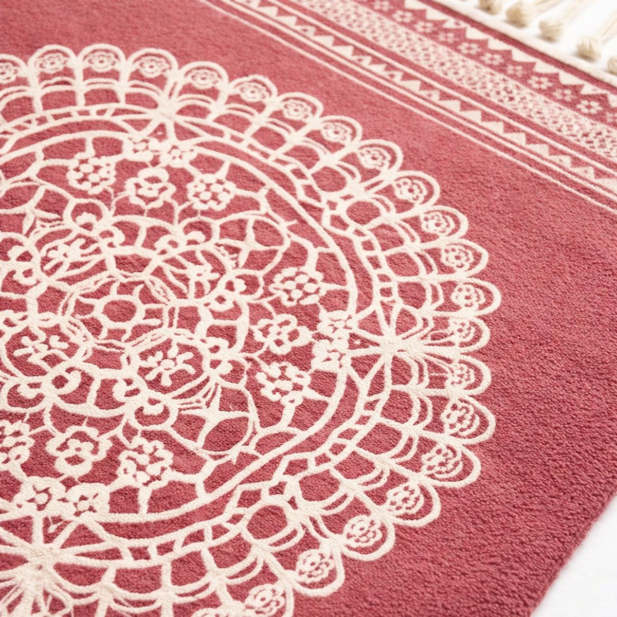 ARMONIA - Alfombra Pie de Cama Elegante Lino 60x90cm 740