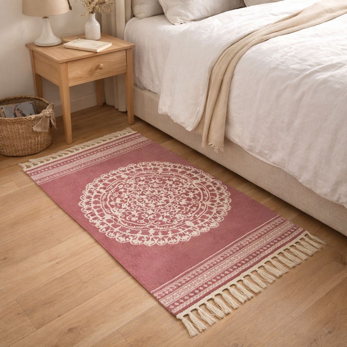 ARMONIA - Tapete Decorativo Elegante de Lino 60x90cm 740