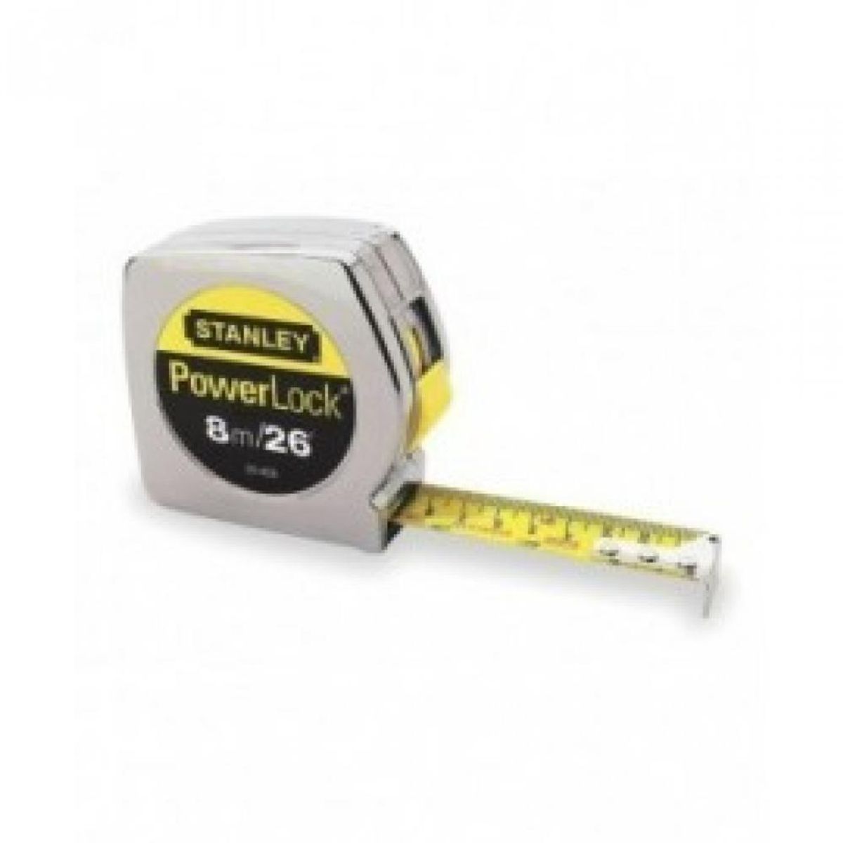 STANLEY - HUINCHA MEDIR STANLEY 8 MTS USA 33428