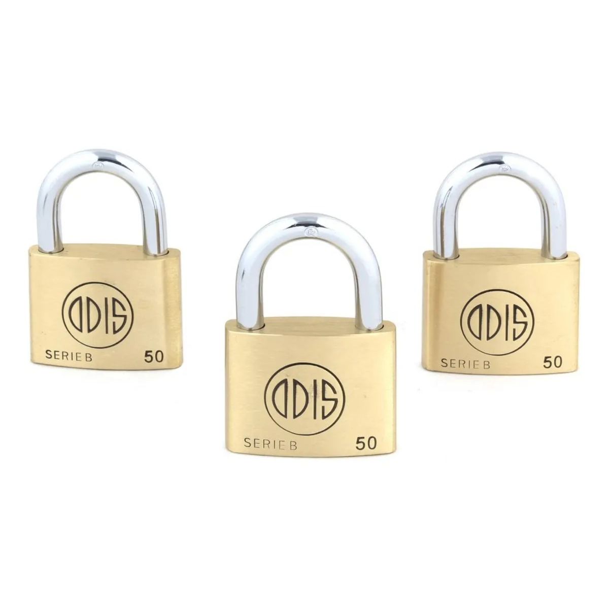 ODIS - Candado Odis B50 x3ud 50mm Llaves Iguales