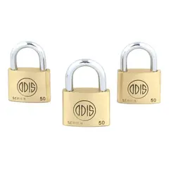 ODIS - Candado B50 x3ud 50mm Llaves Iguales