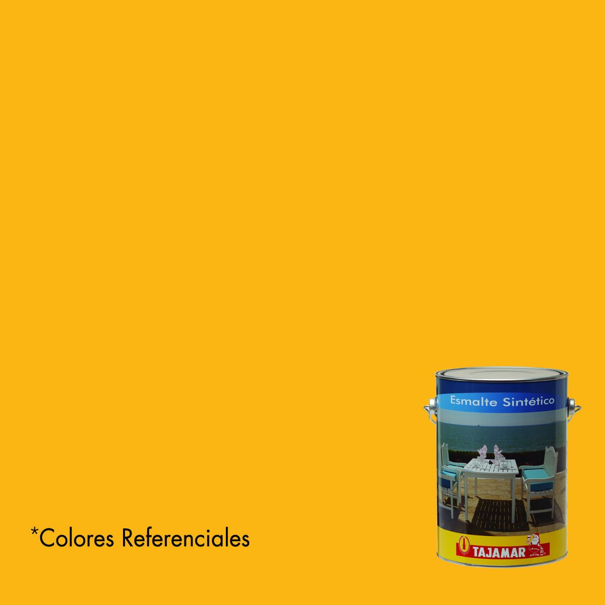 Esmalte Sintético Amarillo Rey Tajamar Galón, marca TAJAMAR - Foto 2