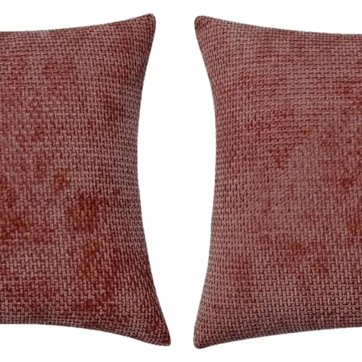 OKAY - Pack 2 Fundas Cojin Chenille Super Suave Decoración 43*43cm