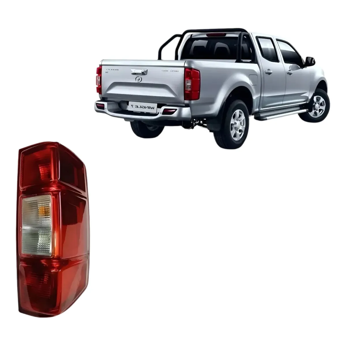GENERICO - Foco Trasero Derecho para Great Wall Wingle 7 2.0 2019-2024