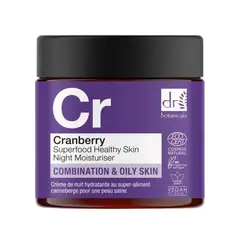 DR BOTANICALS - Crema hidratante nocturna Healthy Skin Superfood de Arándano