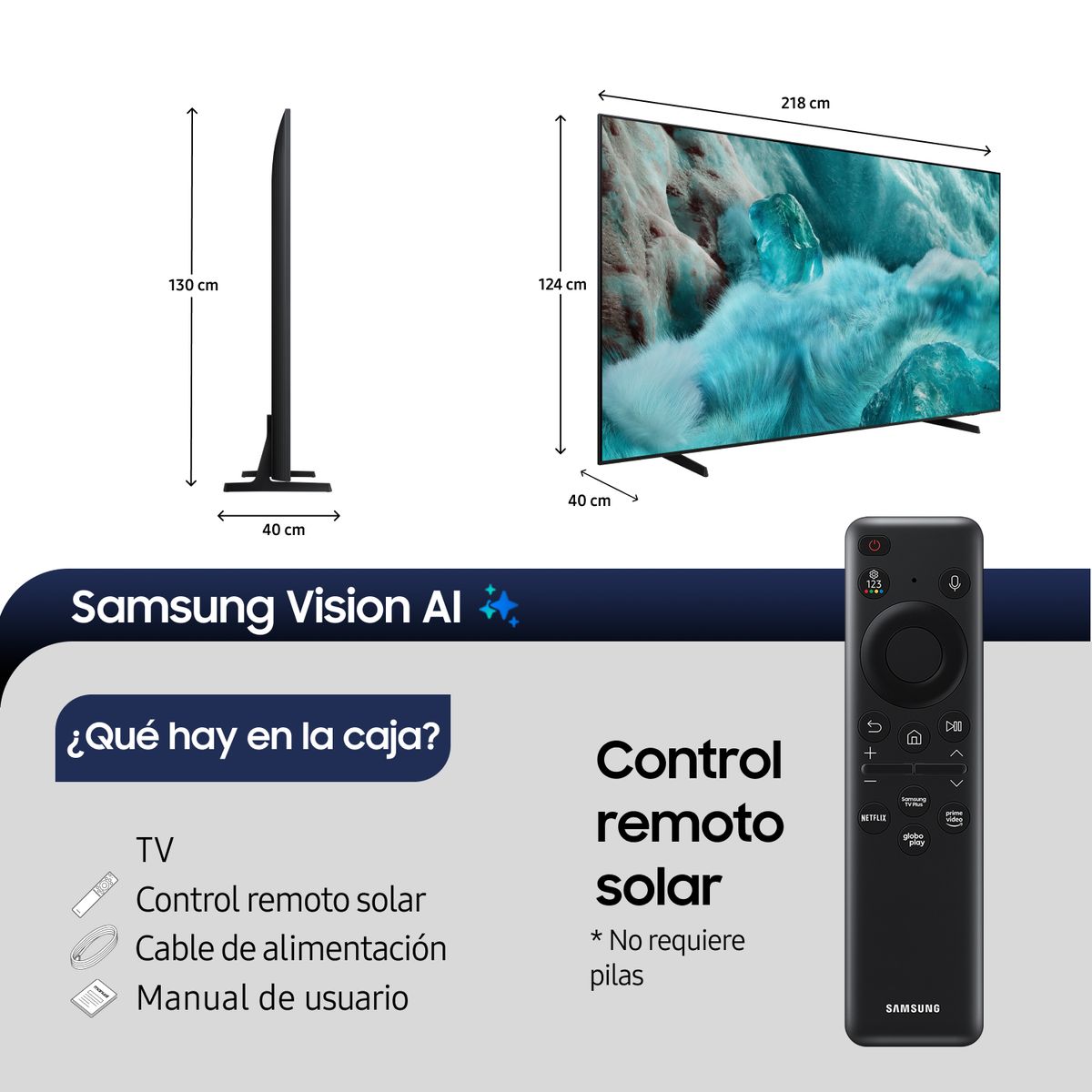 SAMSUNG - 98 QLED Q7FA 4K Vision AI Smart TV 2025