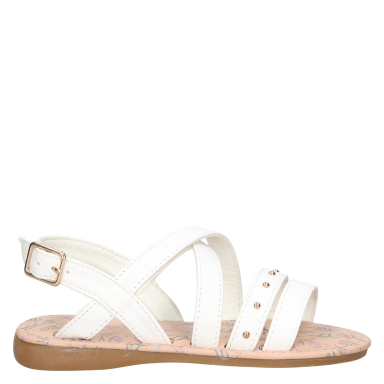 Sandalia Casual Niña Blanco