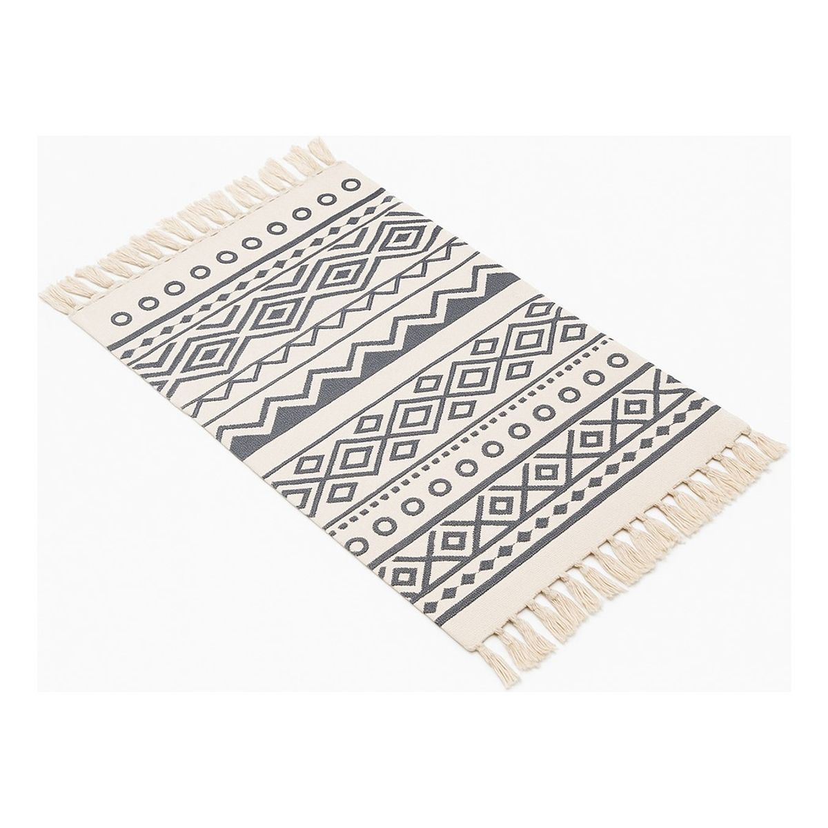 ARMONIA - Bajada de Cama Étnica Lino Durable 60x90cm 735