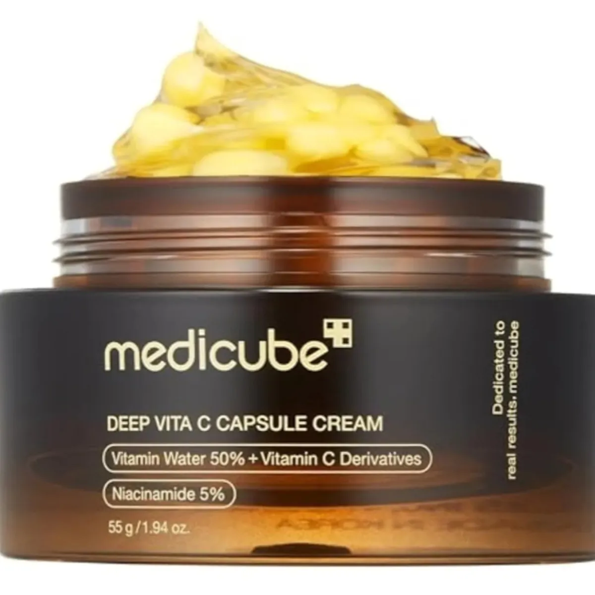 GENERICO - Medicube Deep Vita C Capsule Cream  Crema Iluminadora con Vitamina C y Niacinamida