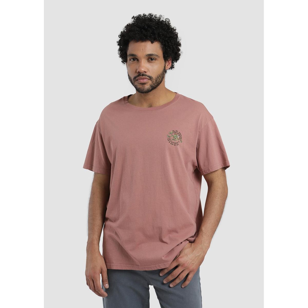 KAYA UNITE - Polera Hombre Hiker Peach