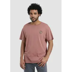 KAYA UNITE - Polera Hombre Hiker Peach