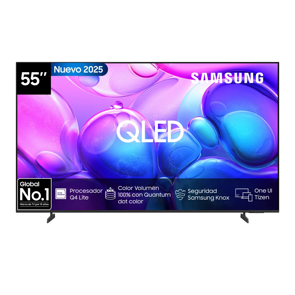 SAMSUNG - 55 QLED Q6F 4K Smart TV 2025 55
