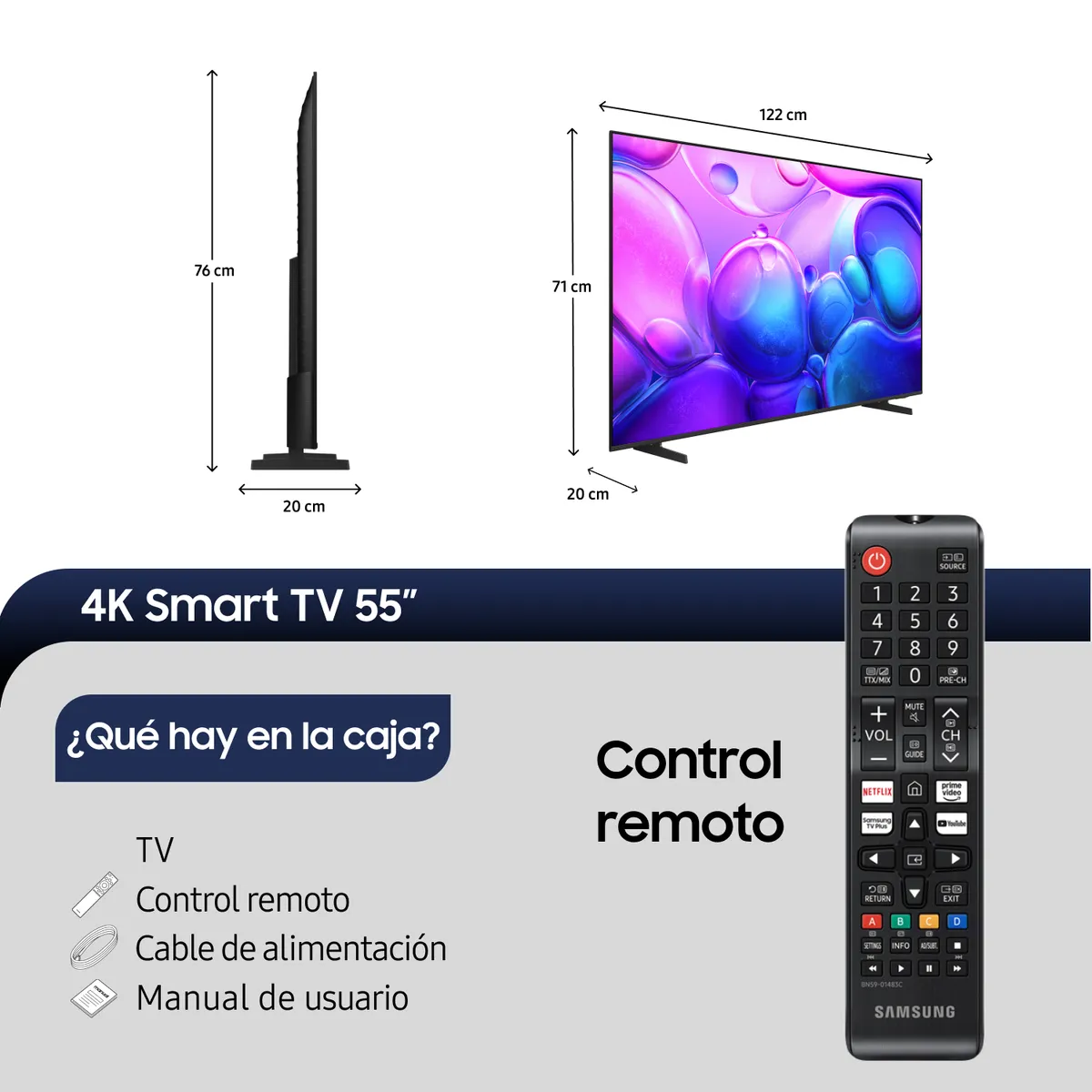 SAMSUNG - 55 QLED Q6F 4K Smart TV 2025 55