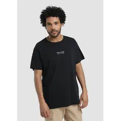 KAYA UNITE - Polera Hombre Slow Negro