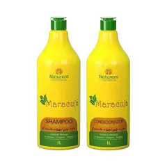 GENERICO - Kit Shampoo y Acondicionador Maracuya 1000ml Natureza Cosmeticos