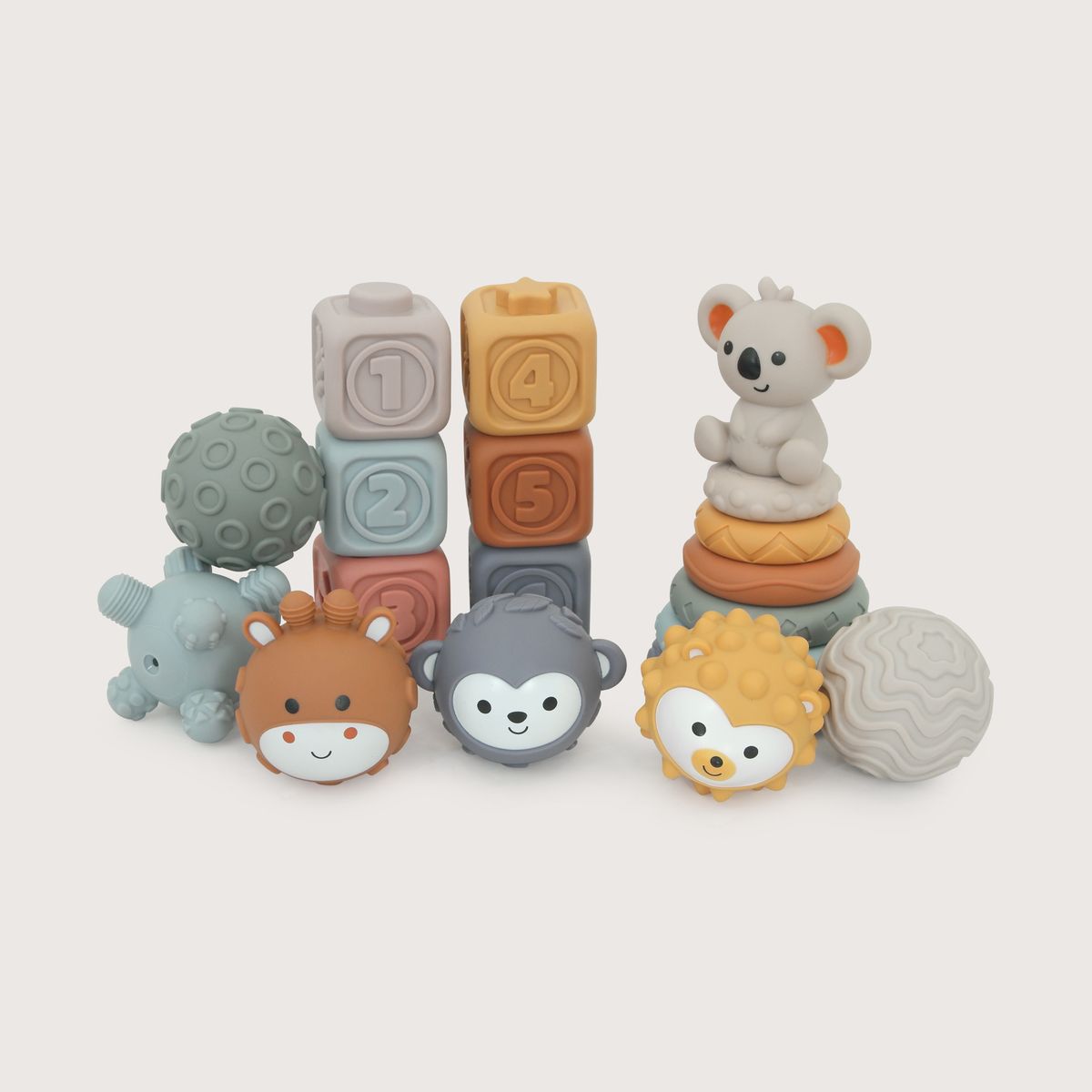 OPALINE - Set Juguetes Didacticos De Letras Y Animales
