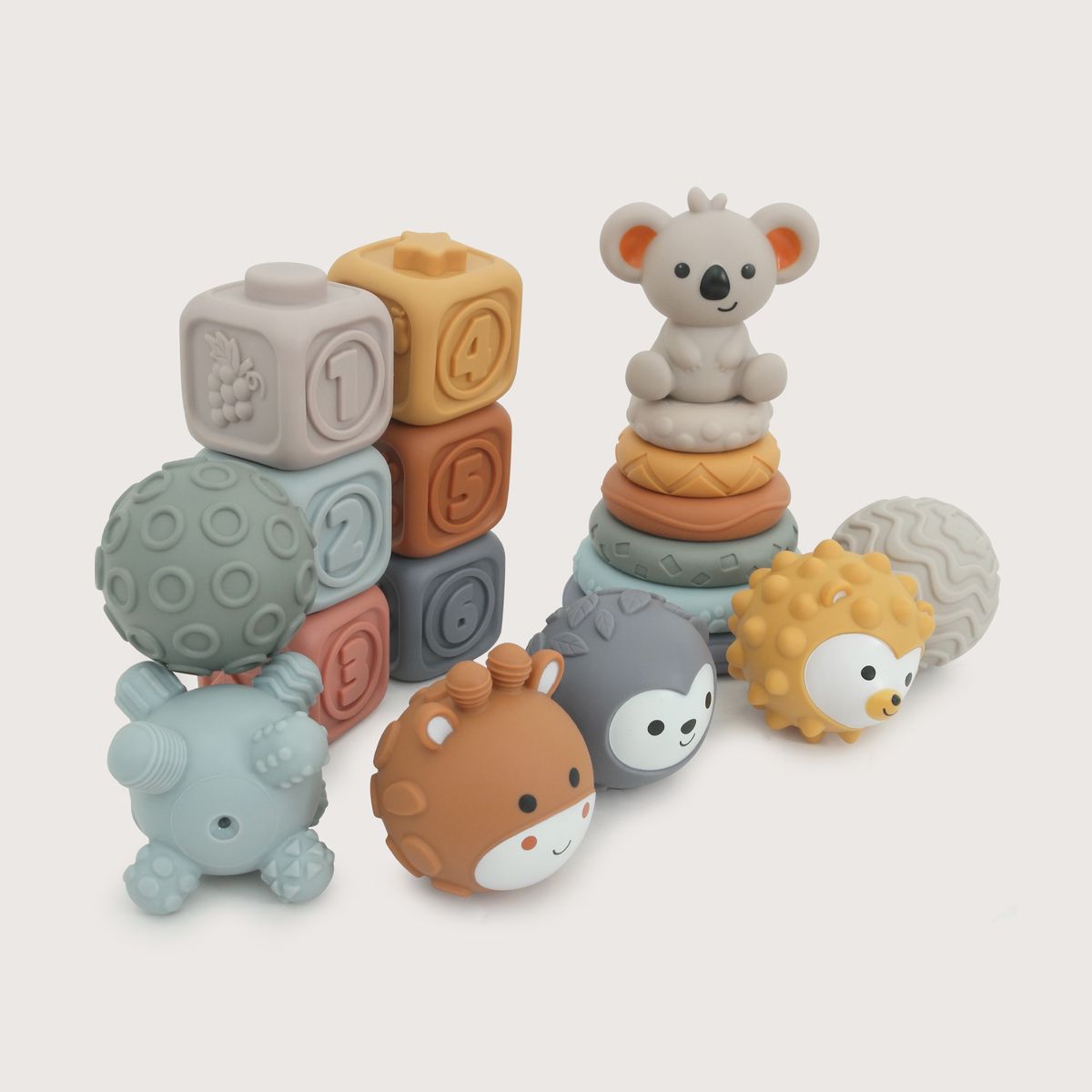 OPALINE - Set Juguetes Didacticos De Letras Y Animales