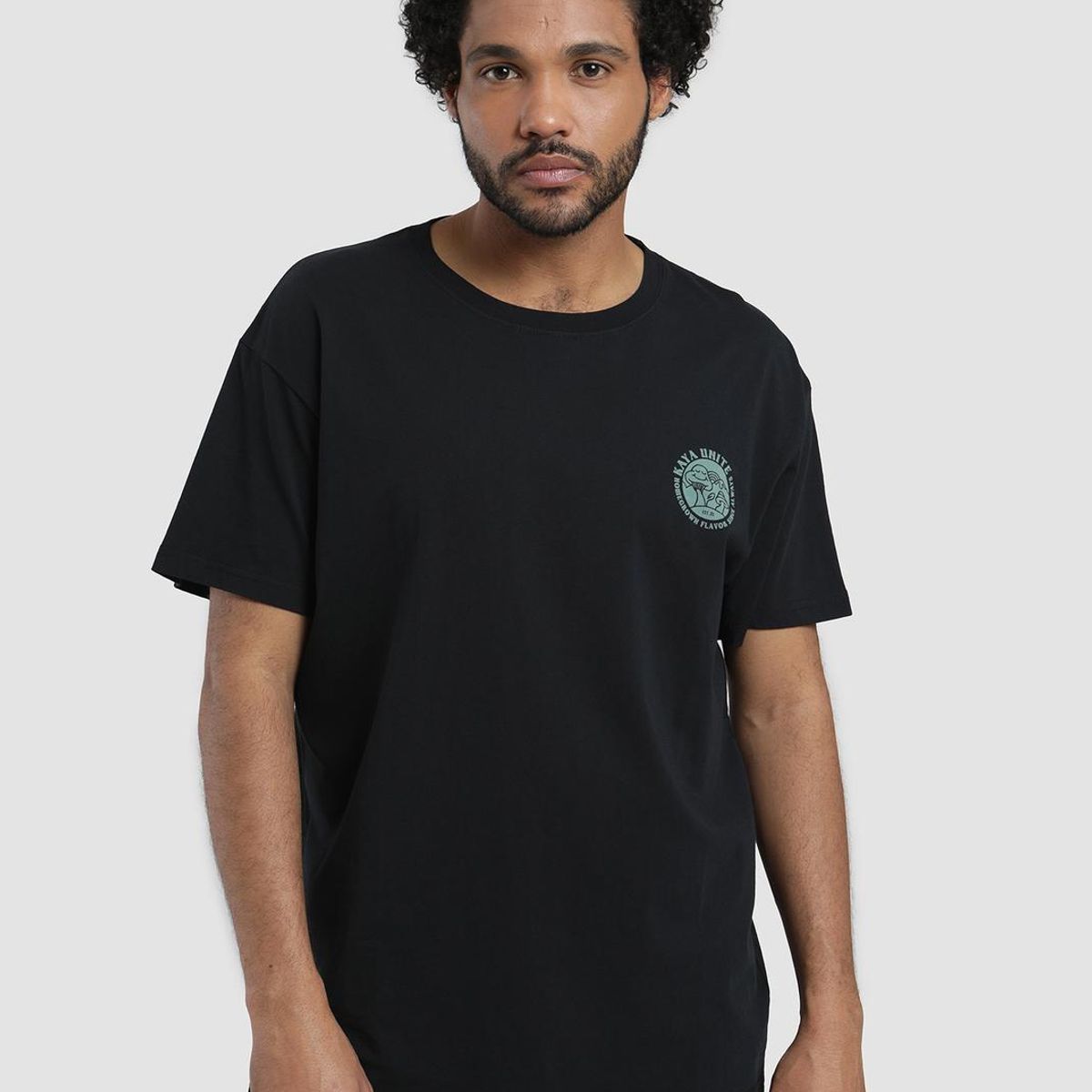 KAYA UNITE - Polera Hombre Homegrown Negro