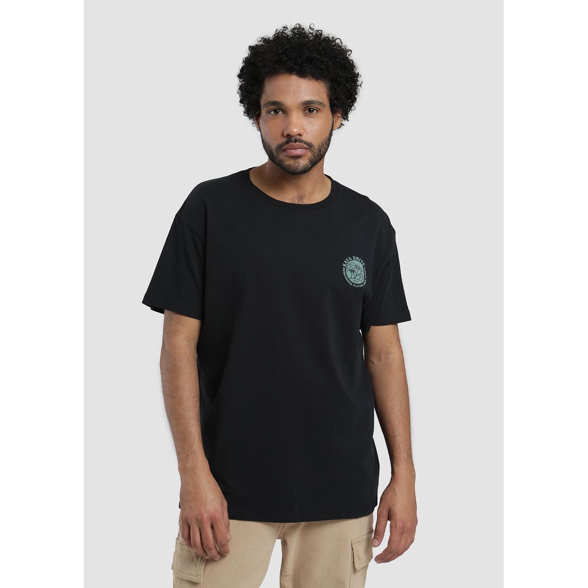 KAYA UNITE - Polera Hombre Homegrown Negro
