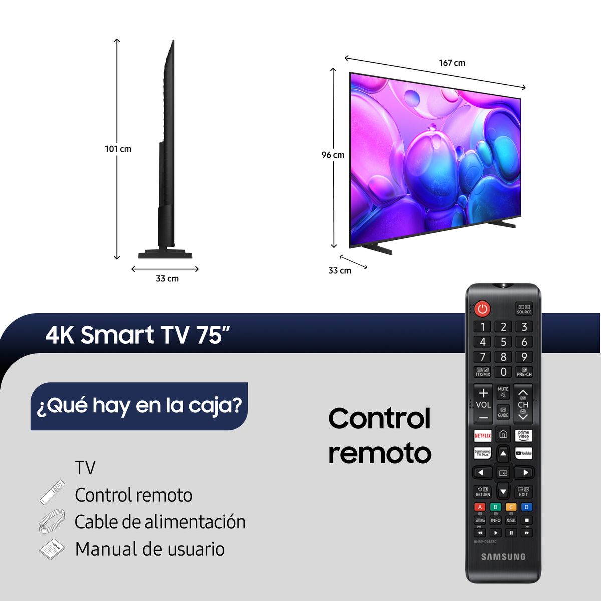 SAMSUNG - 75 QLED Q6FA 4K Smart TV 2025