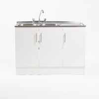 Kit Mueble Lavaplatos 120cm Secador Derecho