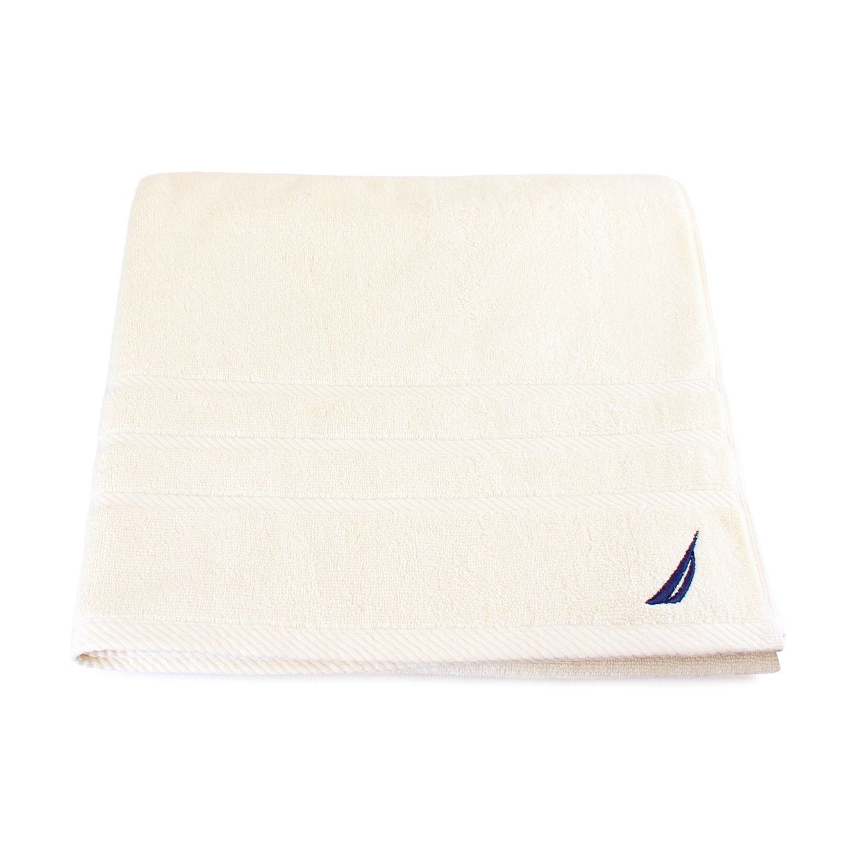 NAUTICA - Pack 2 Toallas de Baño Nautica Home 100% algodón 76x137cm beige